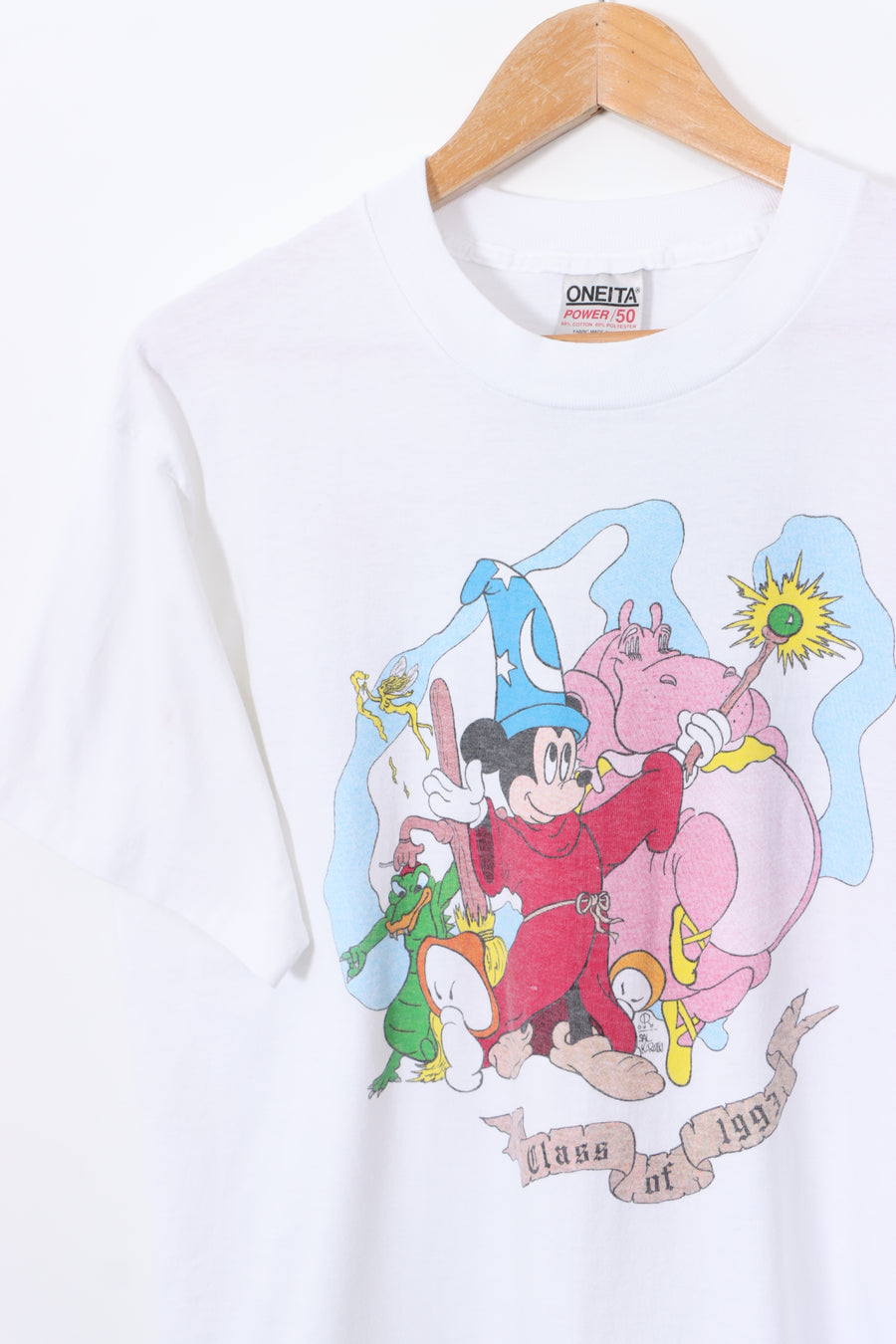 'Class of 1993' Mickey Mouse and Friends White T-Shirt (L)