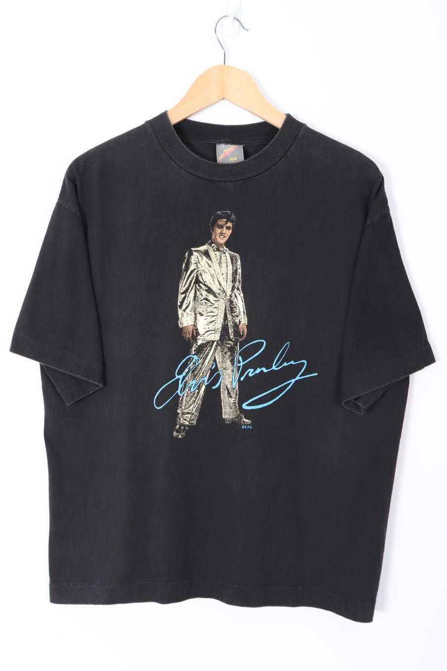 Elvis Presley Gold Suit Single Stitch Boxy T-Shirt USA Made (L)