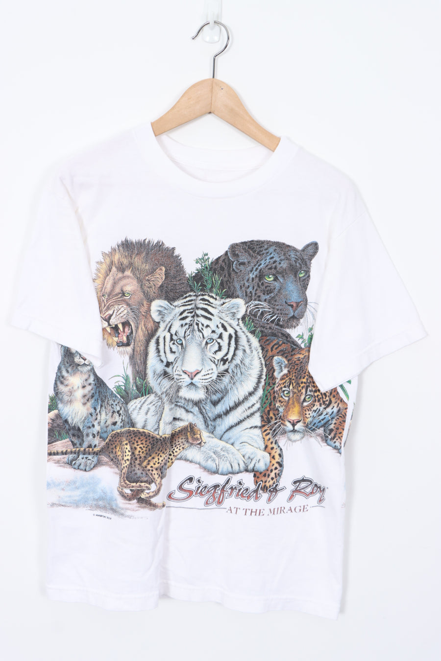 HABITAT 'Siegfried & Roy at the Mirage' Large Cats T-Shirt (M)