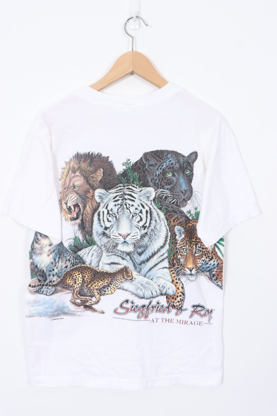 HABITAT 'Siegfried & Roy at the Mirage' Large Cats T-Shirt (M)