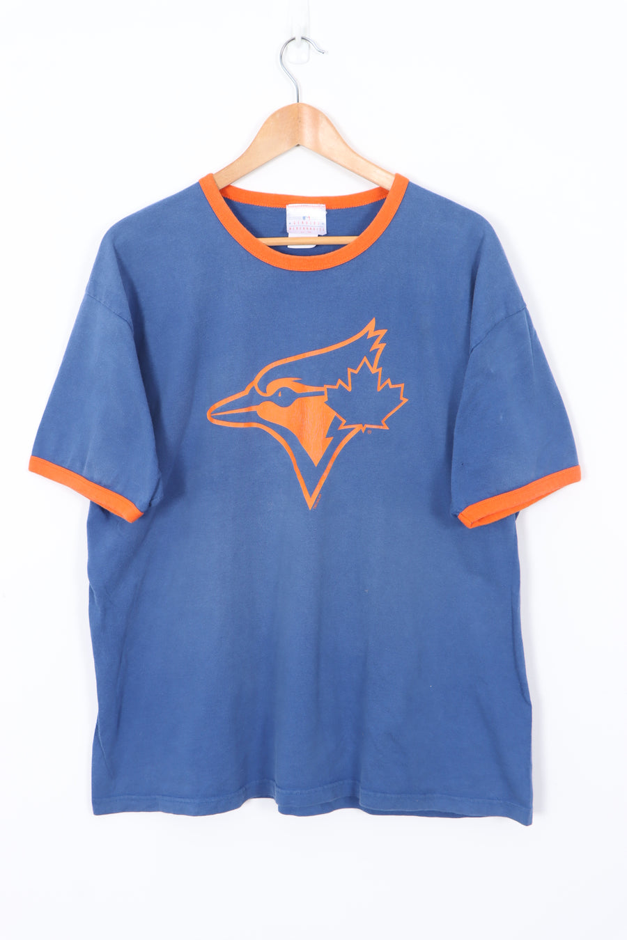 Toronto Blue Jays MLB Blue and Orange Detail T-Shirt (XL)