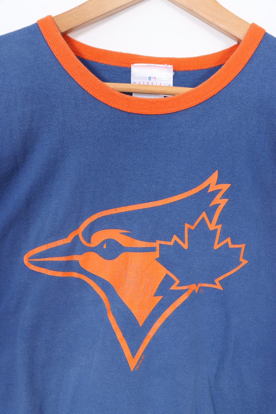 Toronto Blue Jays MLB Blue and Orange Detail T-Shirt (XL)