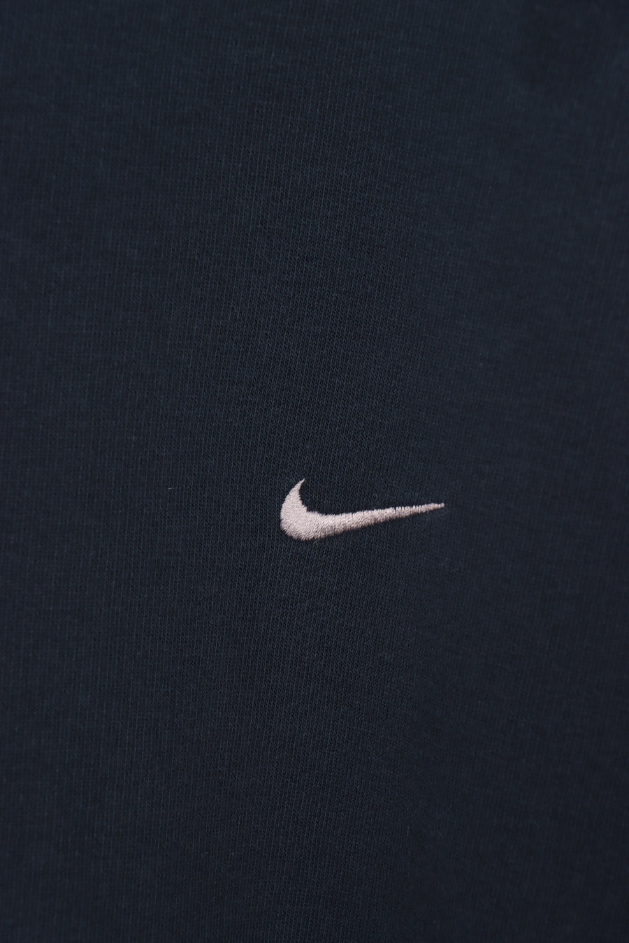 NIKE Navy & Pink Embroidered Swoosh Classic Sweatshirt (XL)