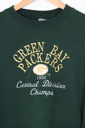 1995 Vintage Green Bay Packers Embroidered Sweatshirt (XXL)