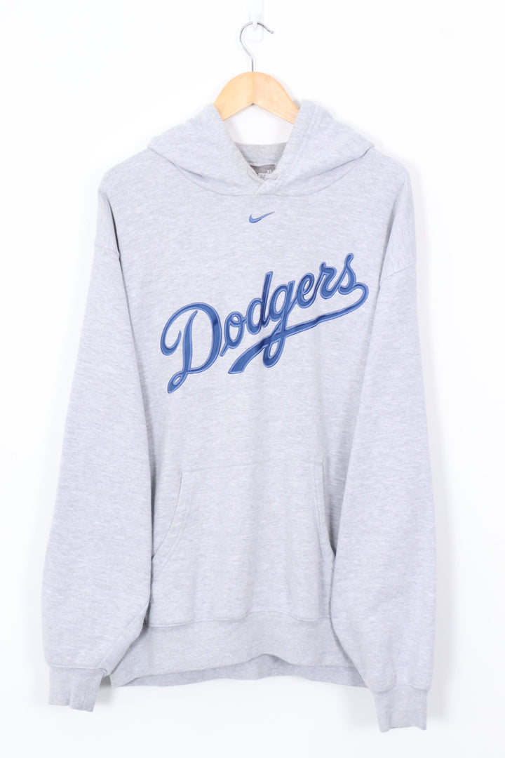 NIKE Centre Swoosh Dodgers MLB Baseball Hoodie (XXL-XXXL)