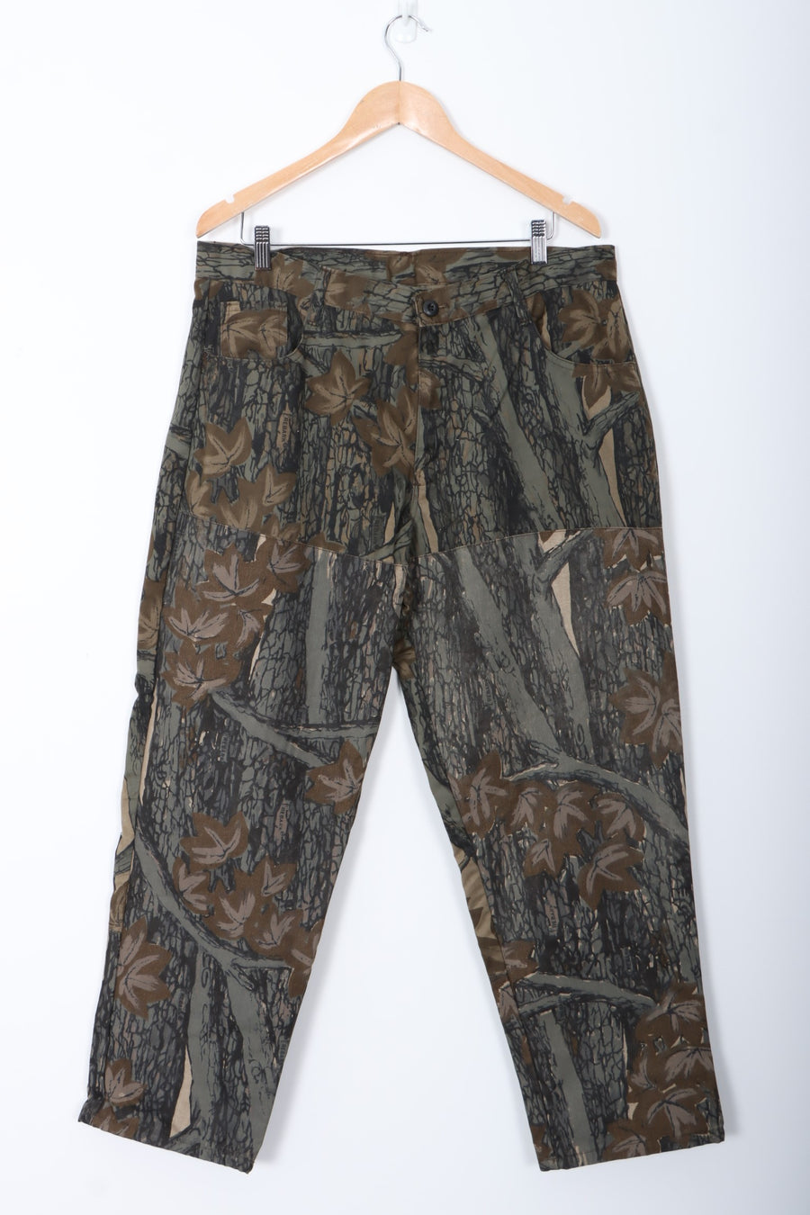 GANGER MOUNTAIN Camo Print Pants USA Made (38x30)