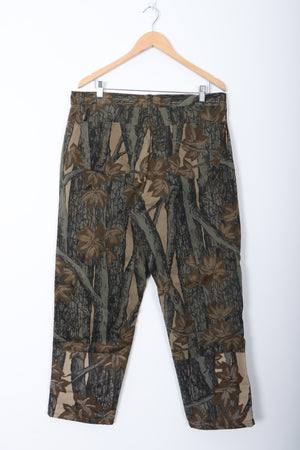 GANGER MOUNTAIN Camo Print Pants USA Made (38x30)