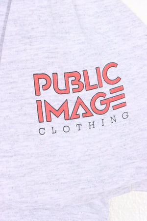 PUBLIC IMAGE 1990 Front Back Single Stitch T-Shirt USA Made (XL)