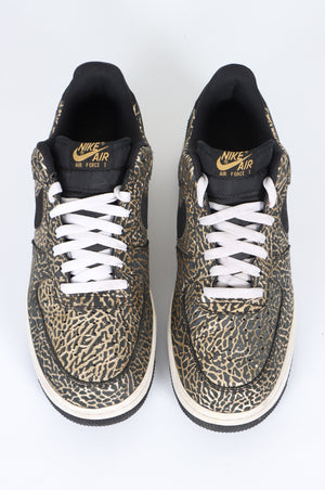 NIKE Air Force 1 'Gold Elephant' Low Sneakers (11.5)