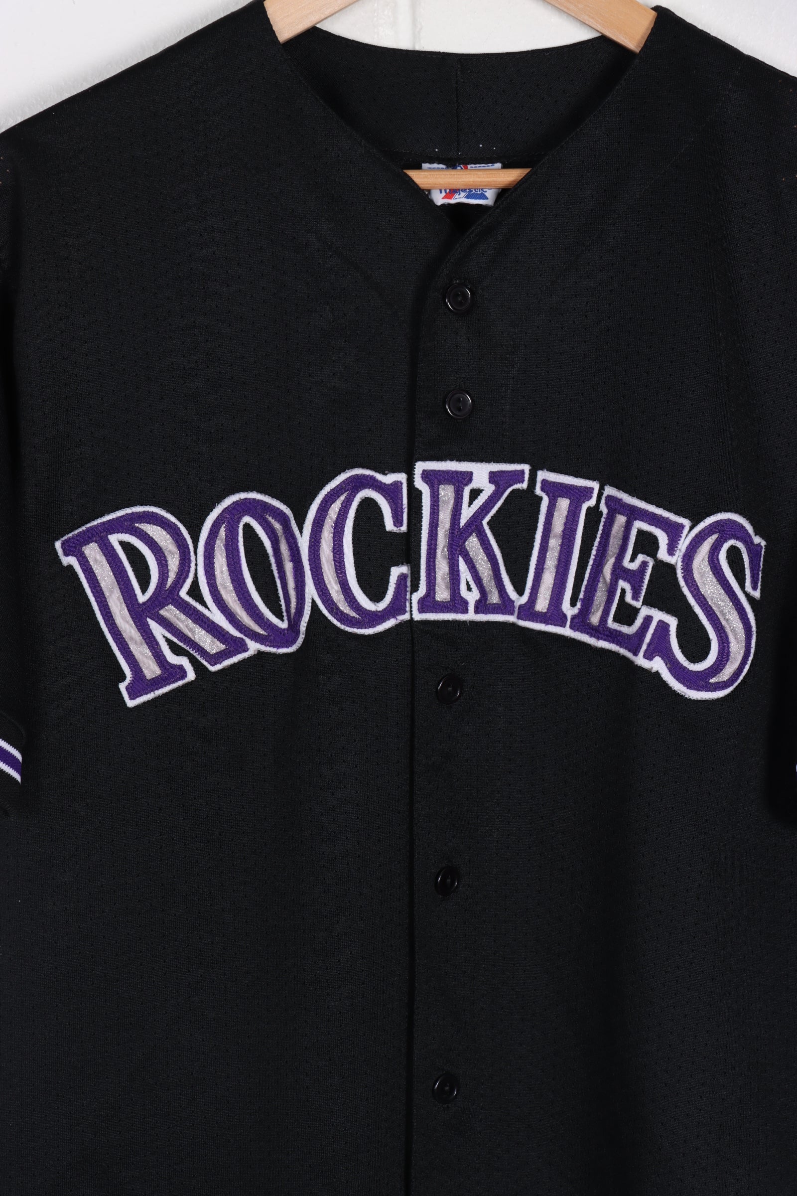  Majestic Athletic Youth Small Colorado Rockies Blank