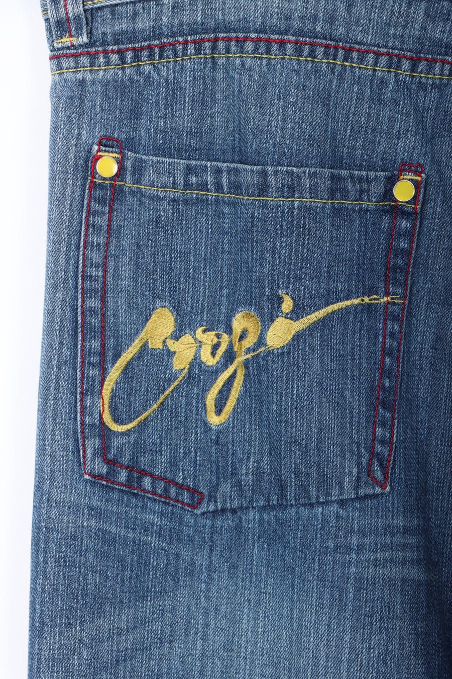 COOGI Embroidered Native Headdress Y2K Jeans (42x34)