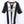 Newcastle United ADIDAS 2001/03 Home Soccer Jersey (XL)