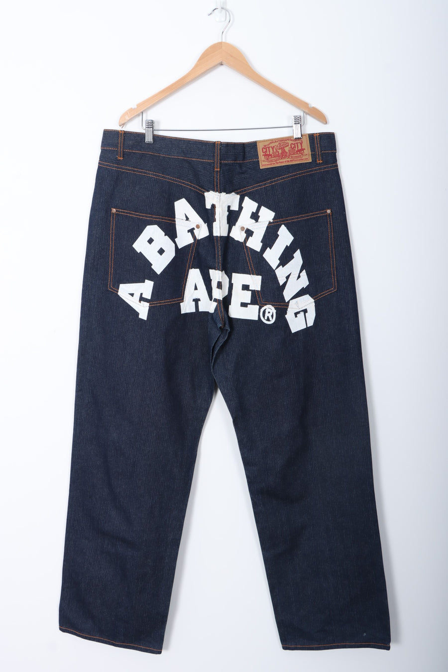 REPLICA Bape Bathing Ape Big Logo Jeans (38)