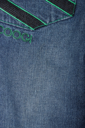 COOGI Embroidered Dragon Logo Y2K Jeans (38x34)