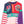 DUCK DESIGN Colour Block Animal Panel Sweatshirt (L)