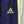 ADIDAS Navy Blue & Yellow Stripe Logo Lined Track Pant (S)