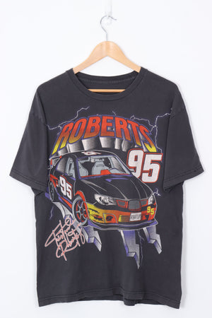 NASCAR Tristan Roberts #95 Purple Lightning Racing Tee (M-L)