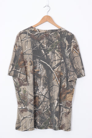 NASCAR Dale Earnhardt JR Camo Hunting Hendrick Racing Tee (XXL)