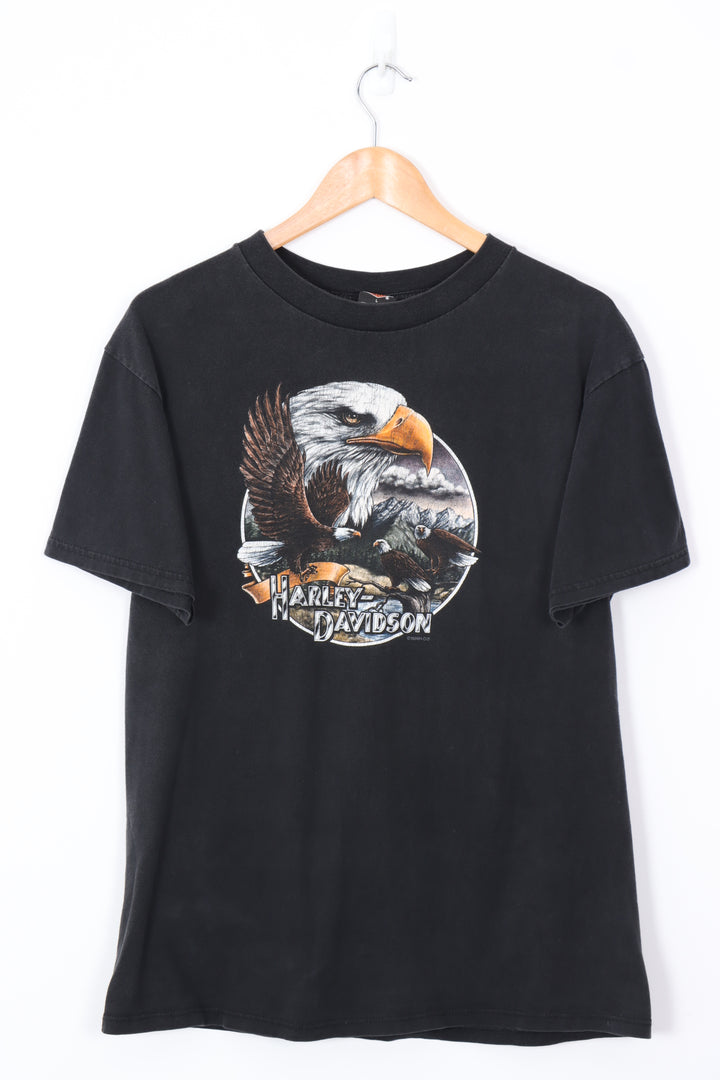 1999 Vintage HARLEY DAVIDSON Eagle & Nature Animal Tee (M)