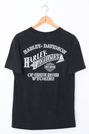 1999 Vintage HARLEY DAVIDSON Eagle & Nature Animal Tee (M)