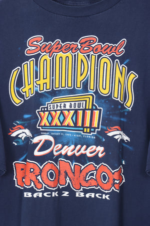 1999 Vintage Super Bowl Denver Broncos Tee (XL)