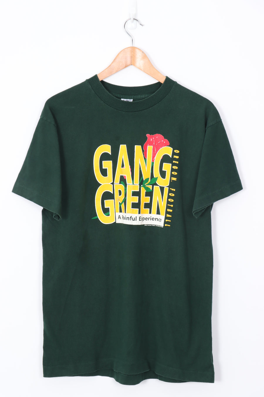 1994 GANG GREEN 'A Painful Experience' Oregon Football Tee (M)