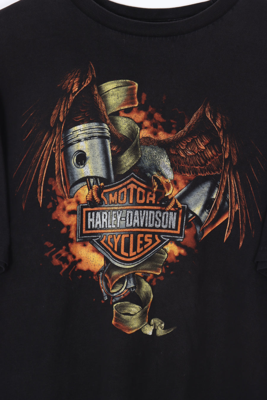 HARLEY DAVIDSON Eagle & Engine Big Logo Graphic Tee (M-L)