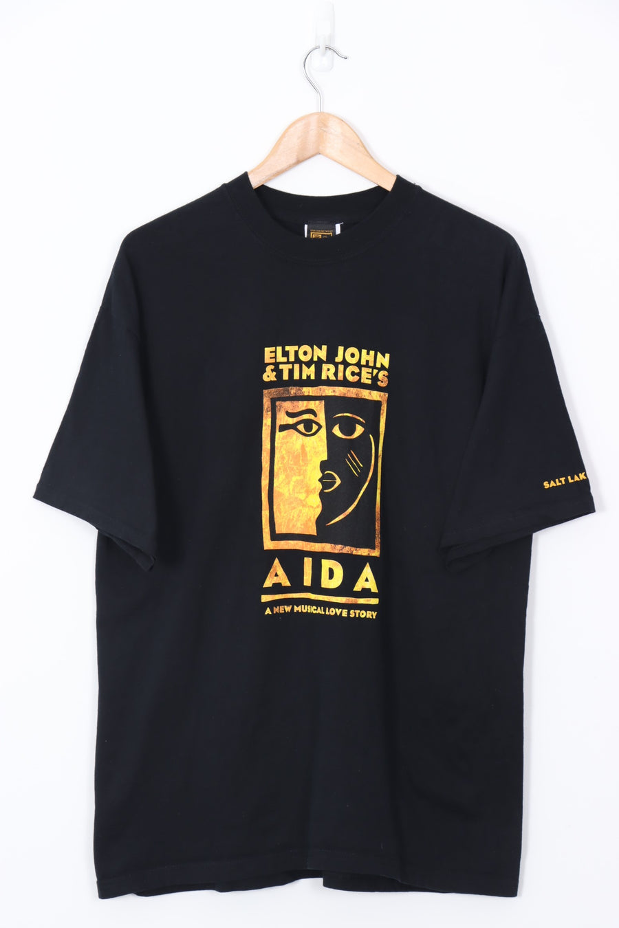 ELTON JOHN & Tim Rice's Aida Musical Love Story Tee (XL)