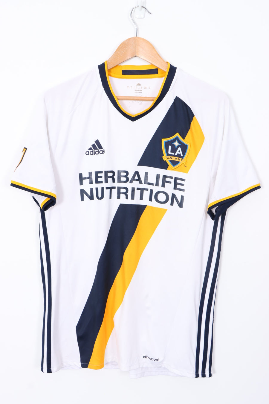 MLS LA Galaxy 2016/2017 ADIDAS Home Soccer Jersey (M)