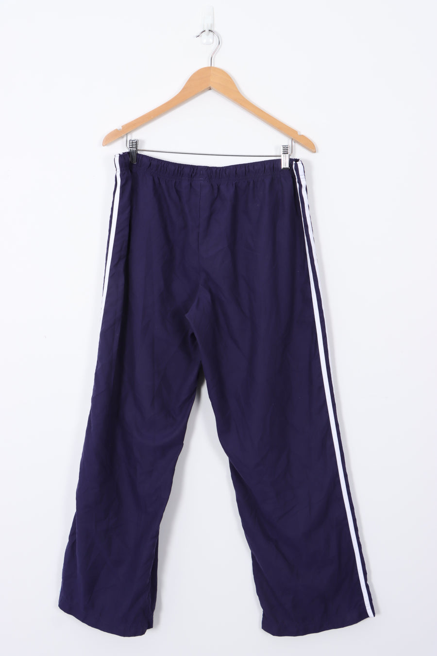 ADIDAS Classic Three Stripe Navy Track Pants (XL)