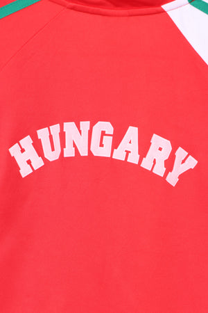 Hungary Embroidered Crest Football Soccer Jersey Hungary Made (M)