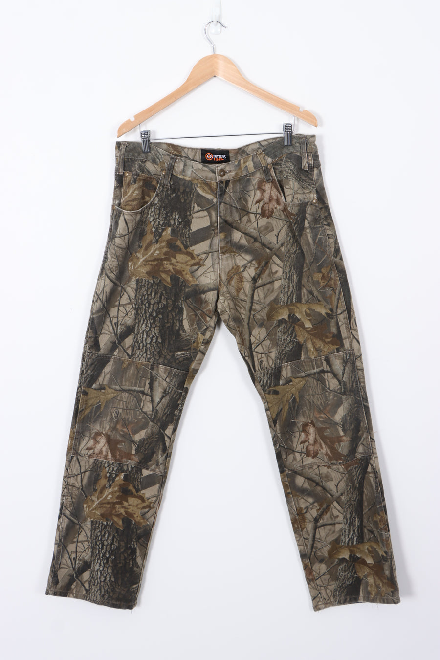 Camouflage REALTREE HARDWOOD Workwear Double Knee Pants (36x34)