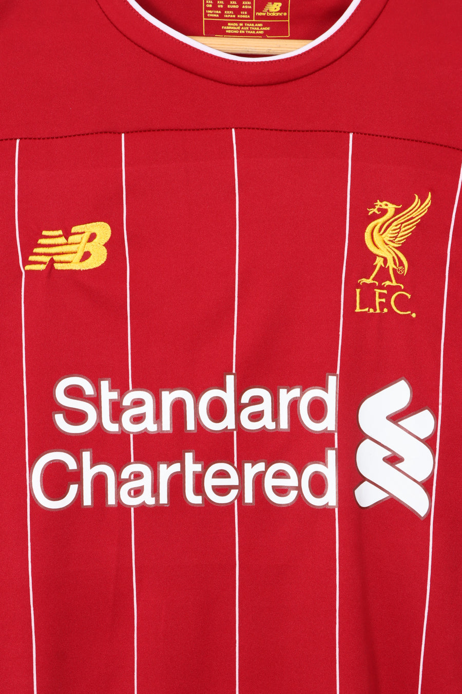 BOOTLEG Liverpool 2019/2020 Home Soccer Jersey (XXL)