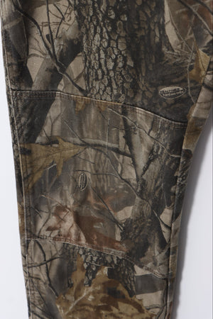 Camouflage REALTREE HARDWOOD Workwear Double Knee Pants (36x34)