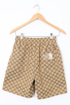 REPLICA GUCCI x THE NORTHFACE Logo Print Shorts (S)