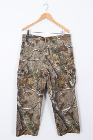 CABELA'S Camo Realtree Workwear Cargo Pants (38)