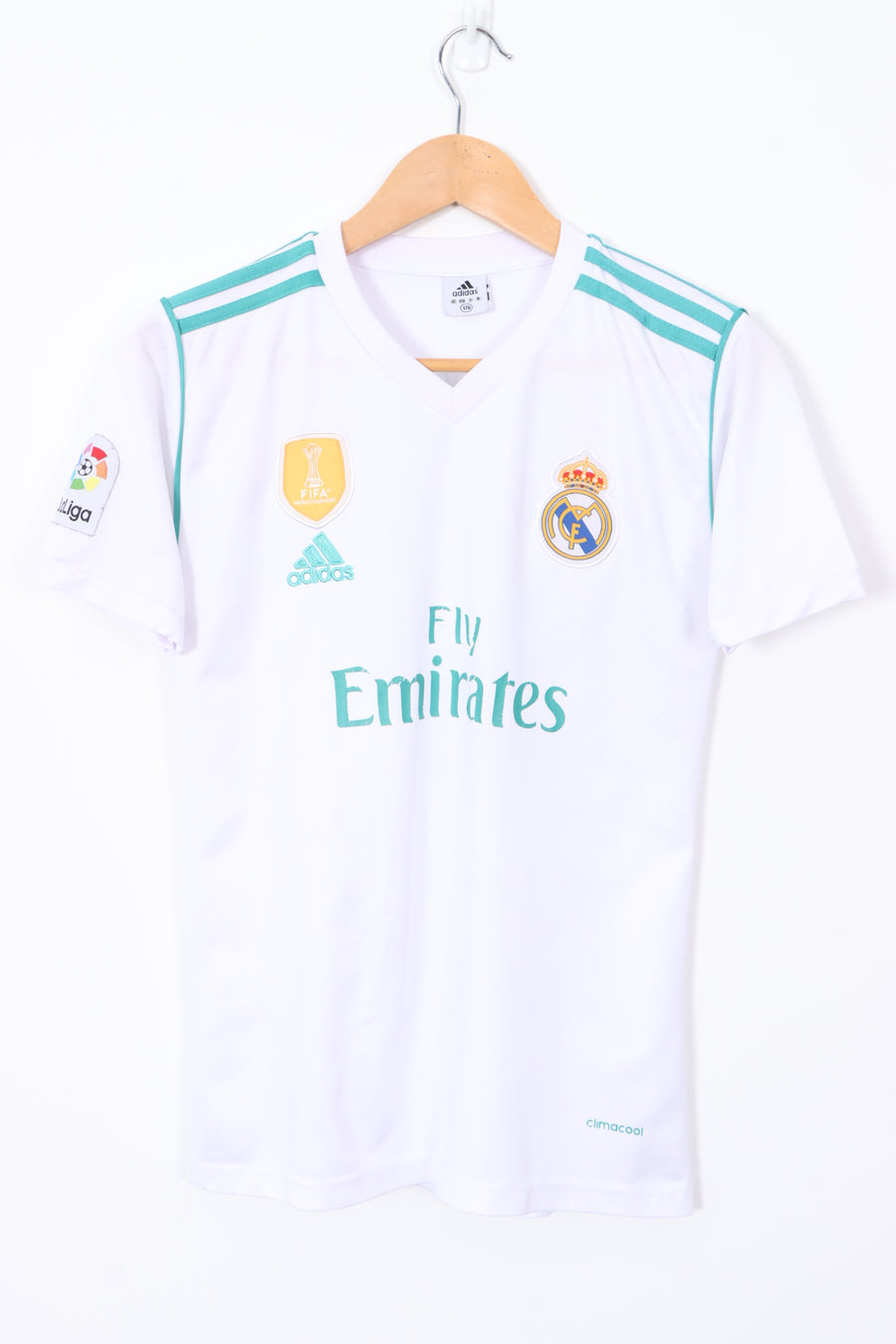 BOOTLEG Real Madrid 2017/2018 Bale #11 Home Soccer Jersey (S)