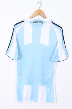 Argentina 2007-2009 ADIDAS Home Soccer Jersey (S)