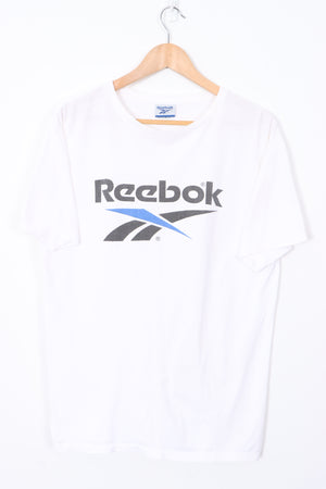 Vintage REEBOK Big Logo T-Shirt USA Made (L)