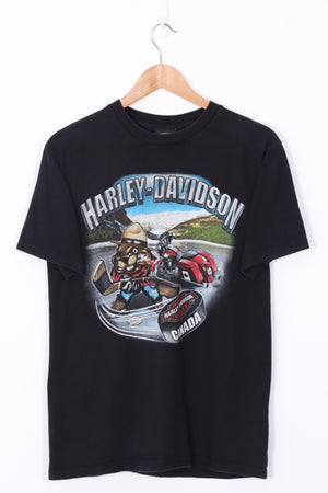 HARLEY DAVIDSON Beaver Canada Motorbike Graphic Tee (S-M)