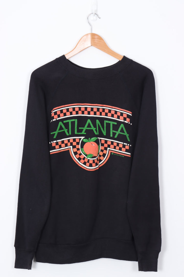 Atlanta Peach Puff Print Qualitees Sweatshirt (M)