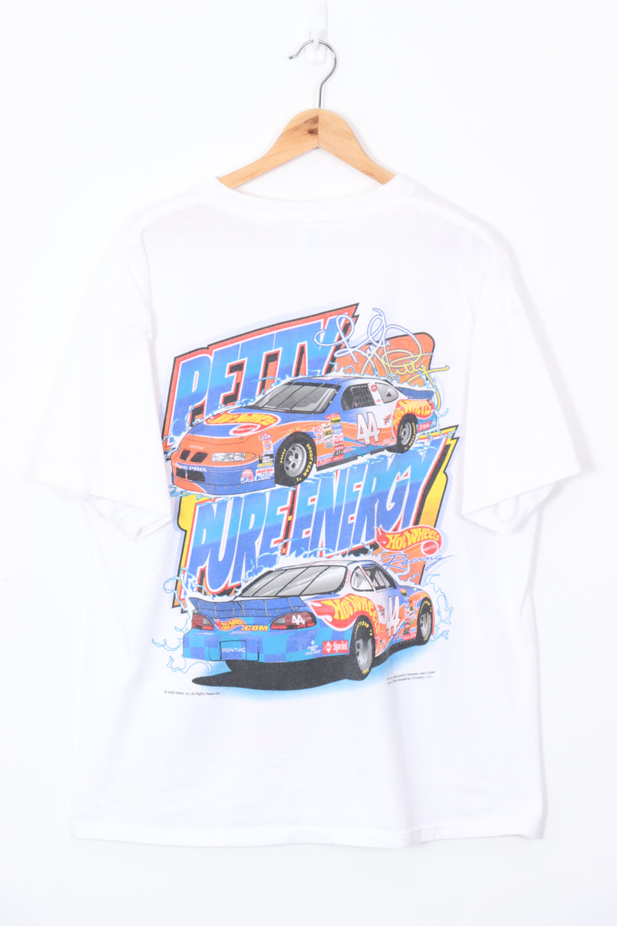 2000 NASCAR Kyle Petty Hot Wheels Pure Energy Racing Tee (XL)