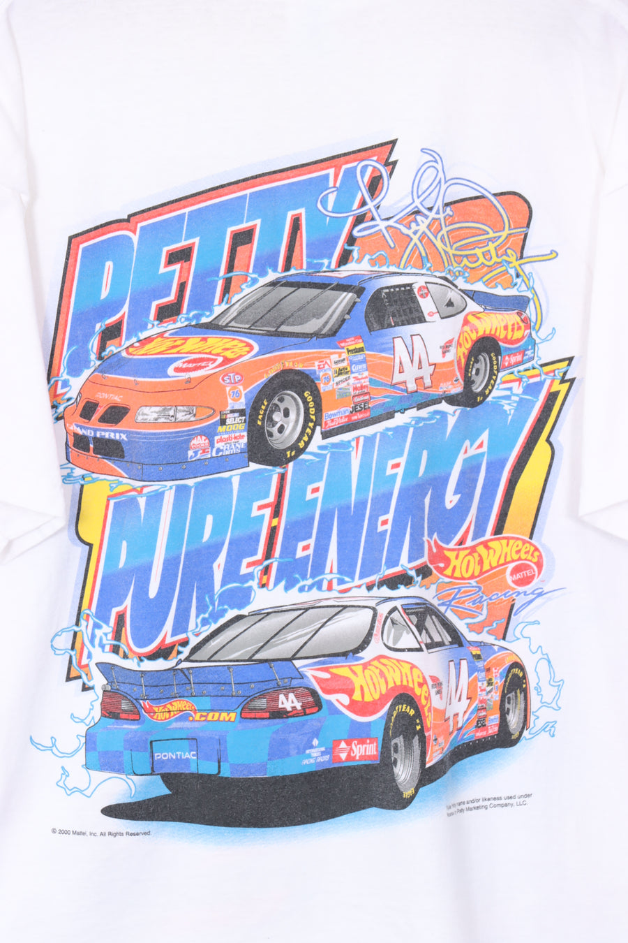 2000 NASCAR Kyle Petty Hot Wheels Pure Energy Racing Tee (XL)