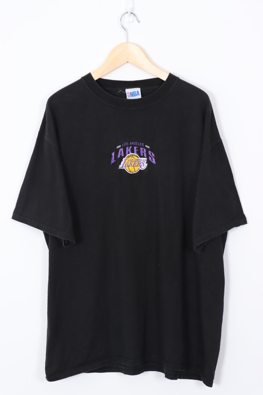 LA Lakers Embroidered Pro Sport Basketball Tee (XL)