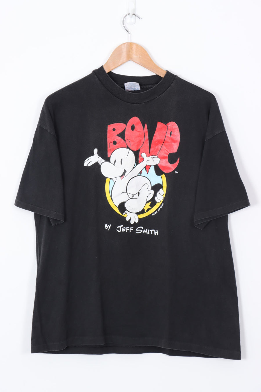 1992 Vintage BONE Jeff Smith 'Stupid Rat Creatures!' Comic Tee (L-XL)