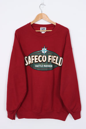 MLB Seattle Mariners 1999 Safeco Field LEE Oversized Sweatshirt (XL-XXL)