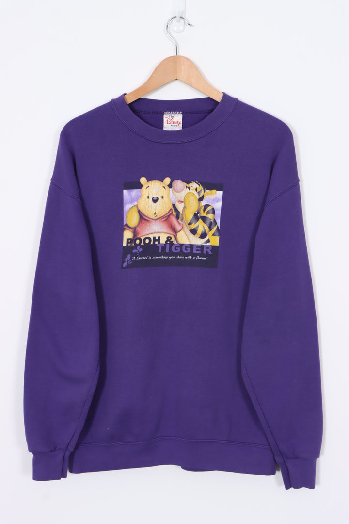 DISNEY Pooh & Tigger 'Secret' Sweatshirt (L)