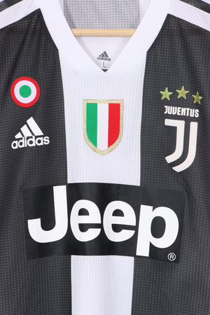 REPLICA Juventus 2018/2019 Ronaldo #7 Home Soccer Jersey (L)