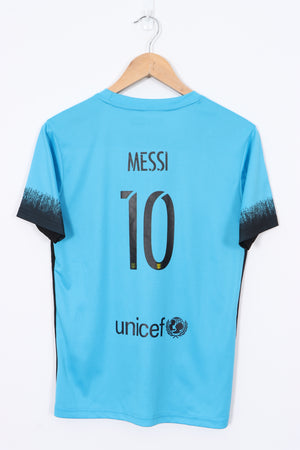 REPLICA Barcelona 2015/2016 Messi #10 Third Soccer Jersey (S)