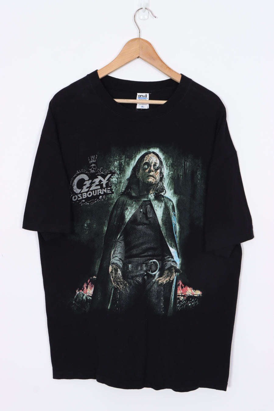 Ozzy Osbourne 'Black Rain' Concert Front Back T-Shirt (XL)